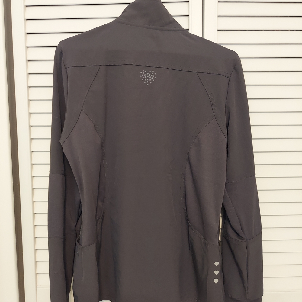 HeartSoul Women's Charcoal Utility Jacket - Picture 3 of 4